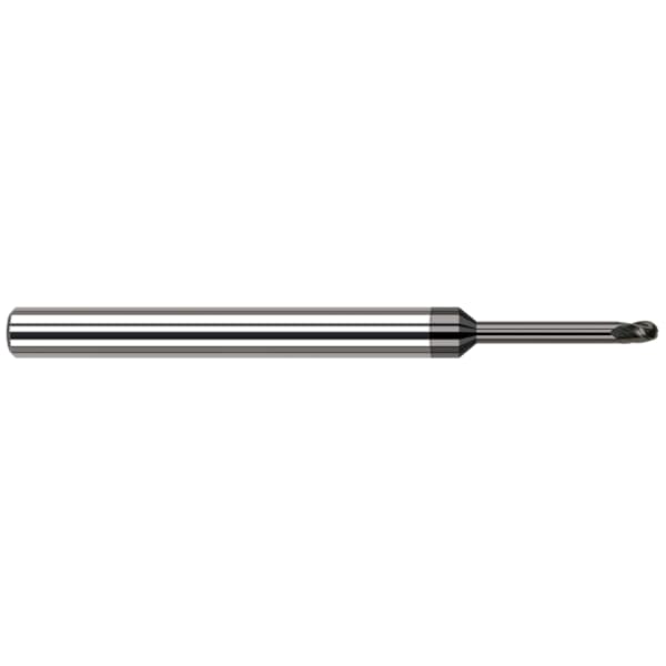 End Mill for Aluminum Alloys - Ball, 0.0620" (1/16)